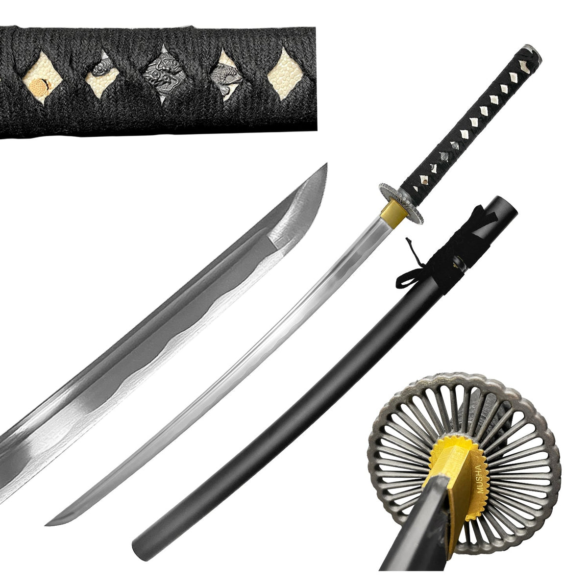 Musha 32 1/2" Forge Laido Training Wakisashi