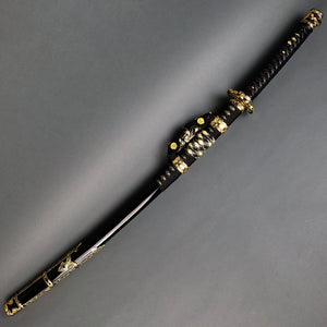 Musha Ceremonial Jintachi Katana (Black)