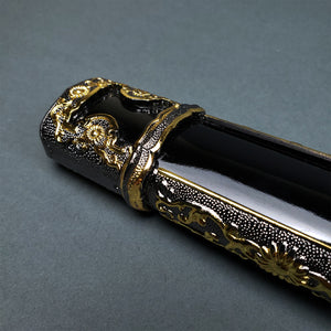 Musha Ceremonial Jintachi Katana (Black)