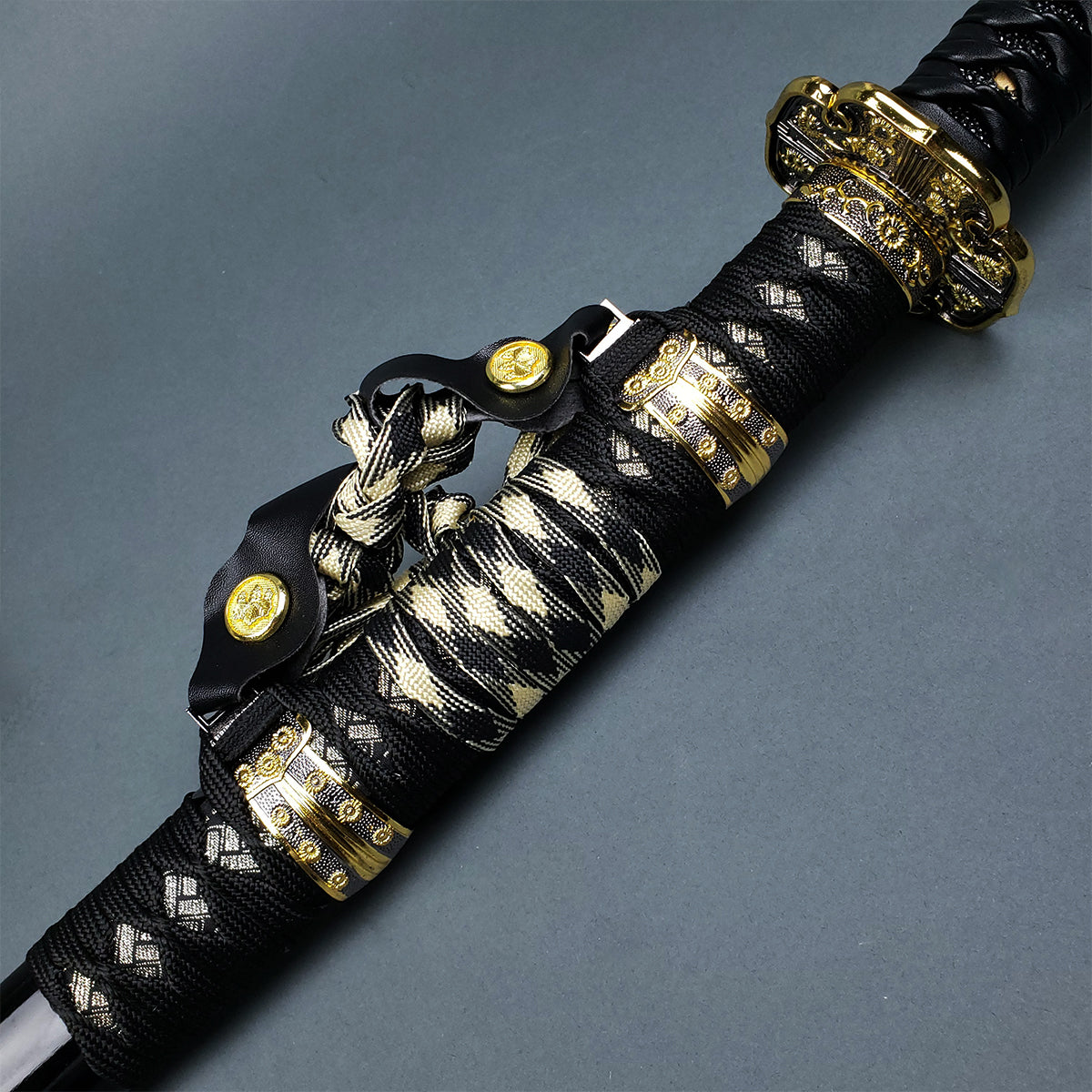 Musha Ceremonial Jintachi Katana (Black)