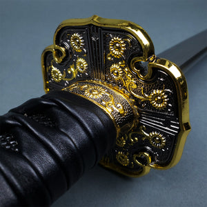 Musha Ceremonial Jintachi Katana (Black)