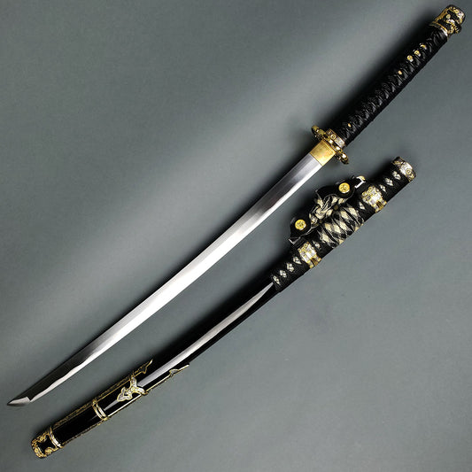 Musha Ceremonial Jintachi Katana (Black)