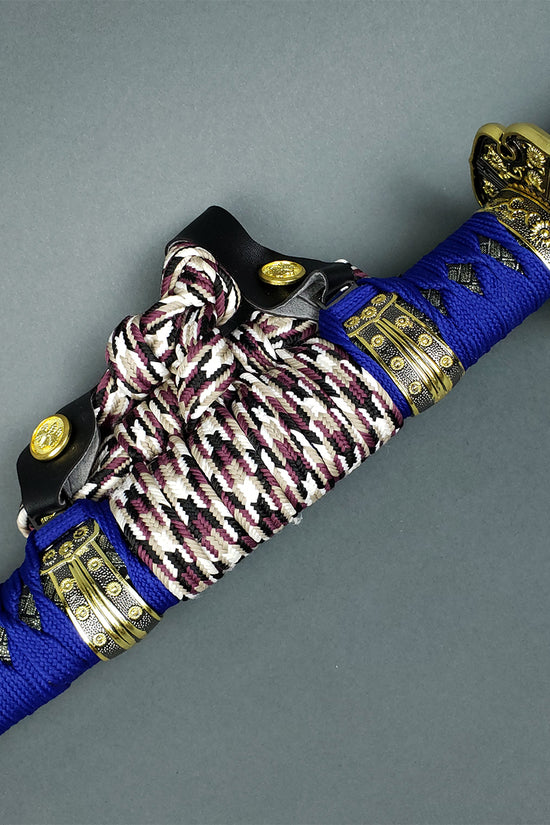 Musha Ceremonial Jintachi Katana (Blue)
