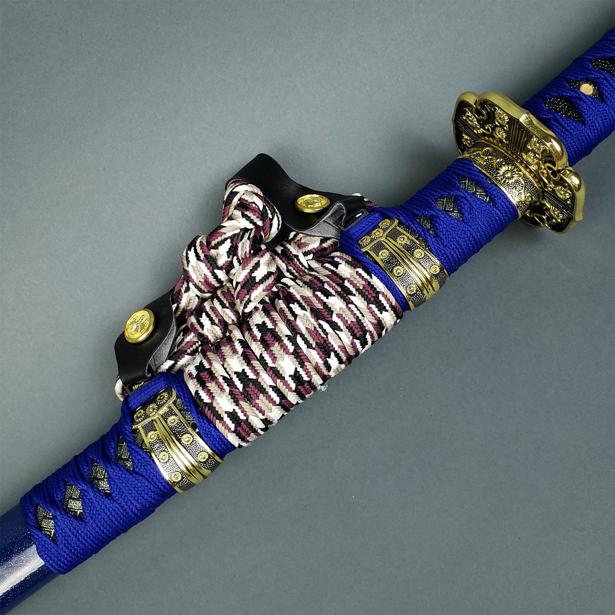 Musha Ceremonial Jintachi Katana (Blue)