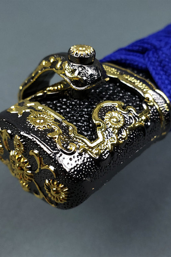 Musha Ceremonial Jintachi Katana (Blue)