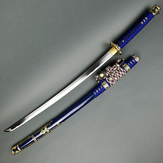 Musha Ceremonial Jintachi Katana (Blue)
