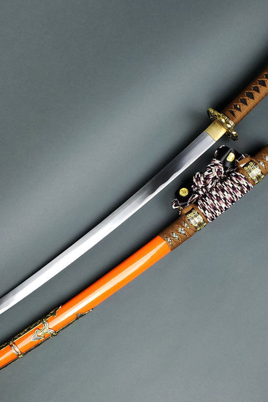 Musha Ceremonial Jintachi Katana (Gold)