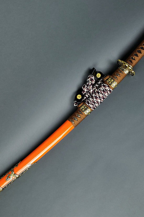 Musha Ceremonial Jintachi Katana (Gold)