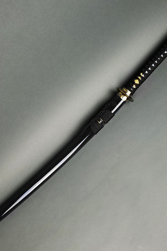 Musha Higanbana Katana w/ Tsuka Dagger (Black)