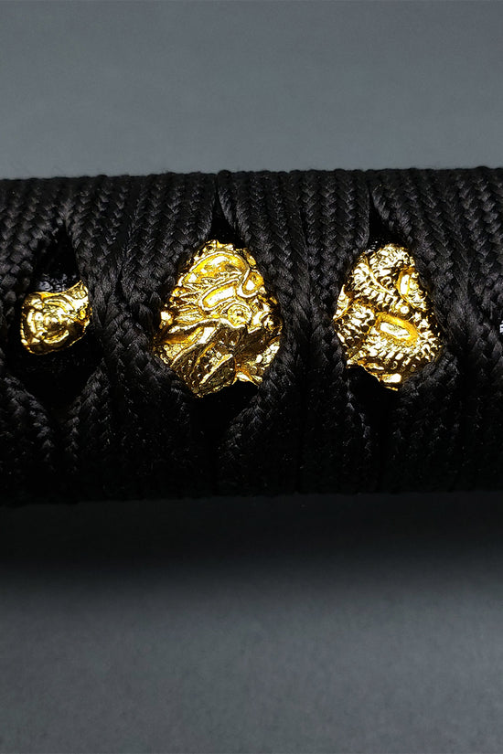 Musha Higanbana Katana w/ Tsuka Dagger (Black)