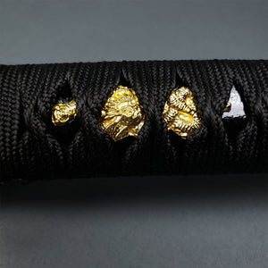 Musha Higanbana Katana w/ Tsuka Dagger (Black)