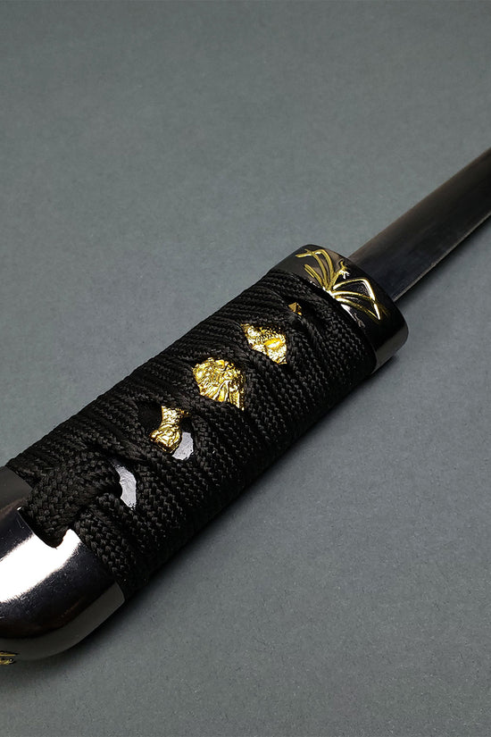 Musha Higanbana Katana w/ Tsuka Dagger (Black)