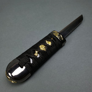 Musha Higanbana Katana w/ Tsuka Dagger (Black)