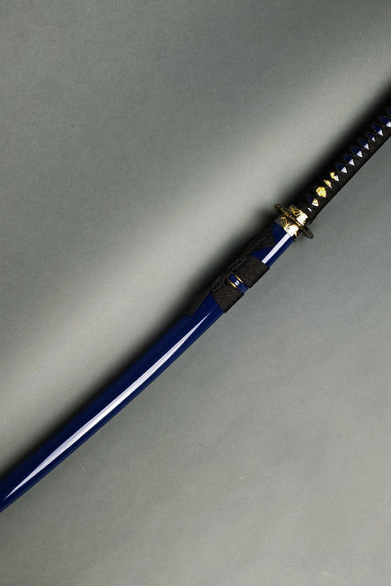 Musha Higanbana Katana w/ Tsuka Dagger (Blue)