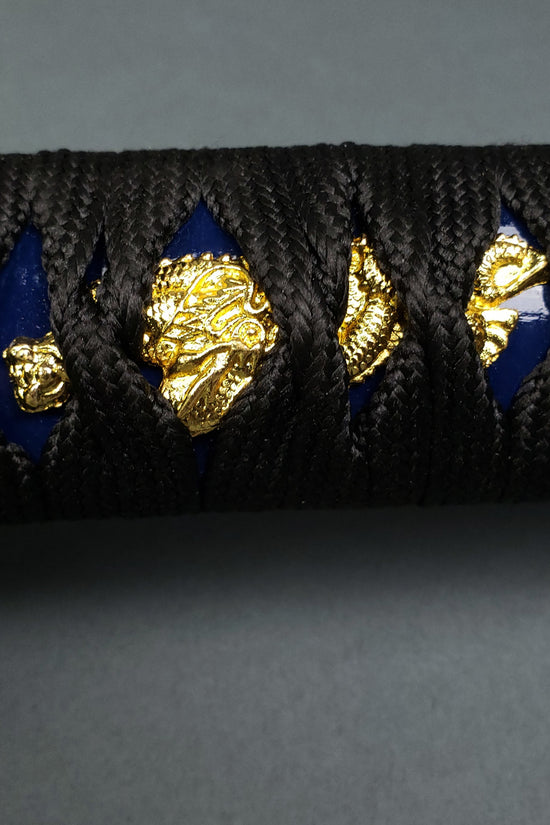 Musha Higanbana Katana w/ Tsuka Dagger (Blue)