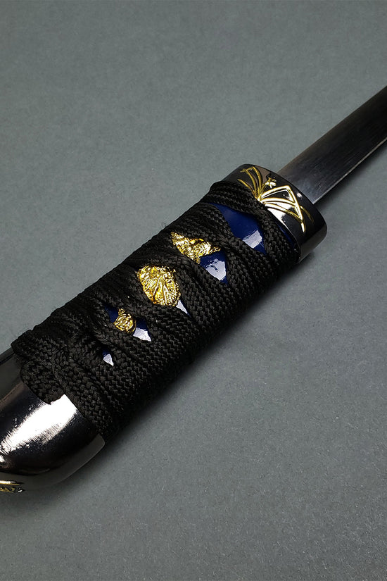 Musha Higanbana Katana w/ Tsuka Dagger (Blue)