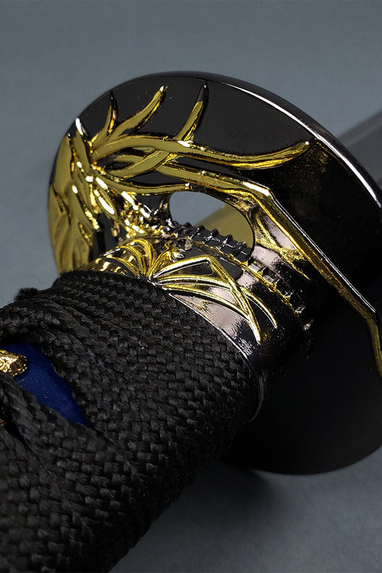 Musha Higanbana Katana w/ Tsuka Dagger (Blue)