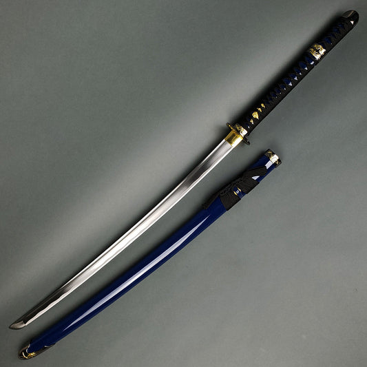 Musha Higanbana Katana w/ Tsuka Dagger (Blue)