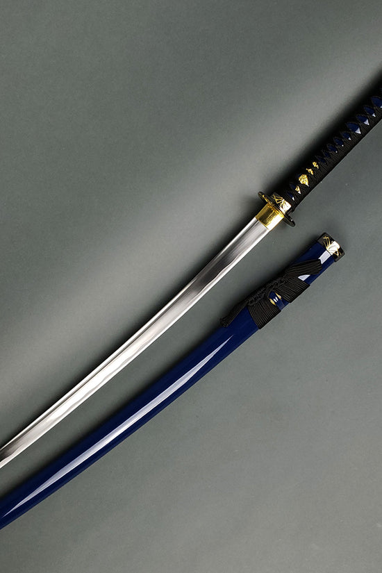 Musha Higanbana Katana w/ Tsuka Dagger (Blue)