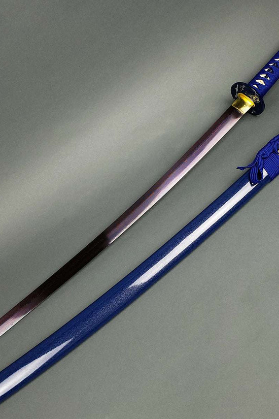 Musha Blue Phoenix Katana - Authentic Samurai Sword