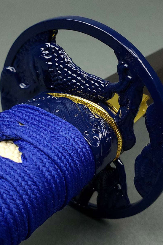 Musha Blue Phoenix Katana - Authentic Samurai Sword