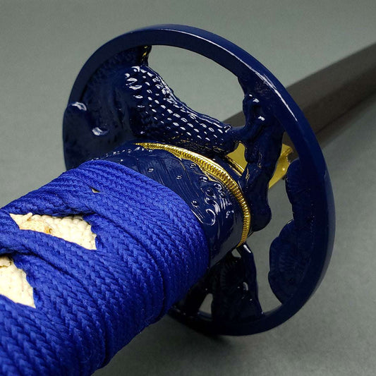 Musha Blue Phoenix Katana - Authentic Samurai Sword