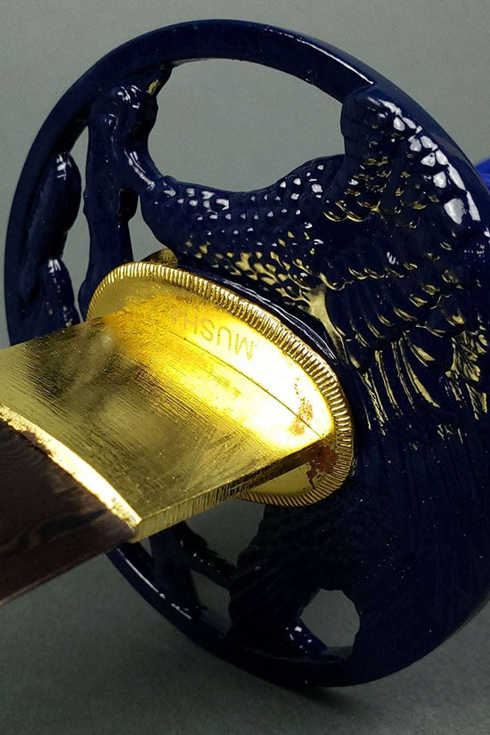 Musha Blue Phoenix Katana - Authentic Samurai Sword