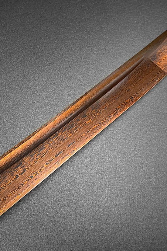 40 1/4" Red Damascus Blade Hand Forged Samurai Sword