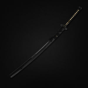 Musashi Oni Demon Katana with Black Sheath