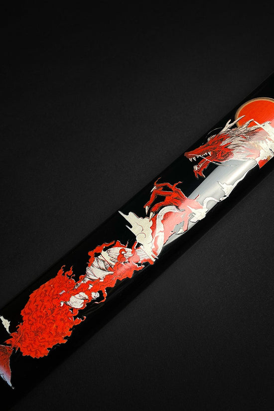 Red Dragon Hand Forged Katana.