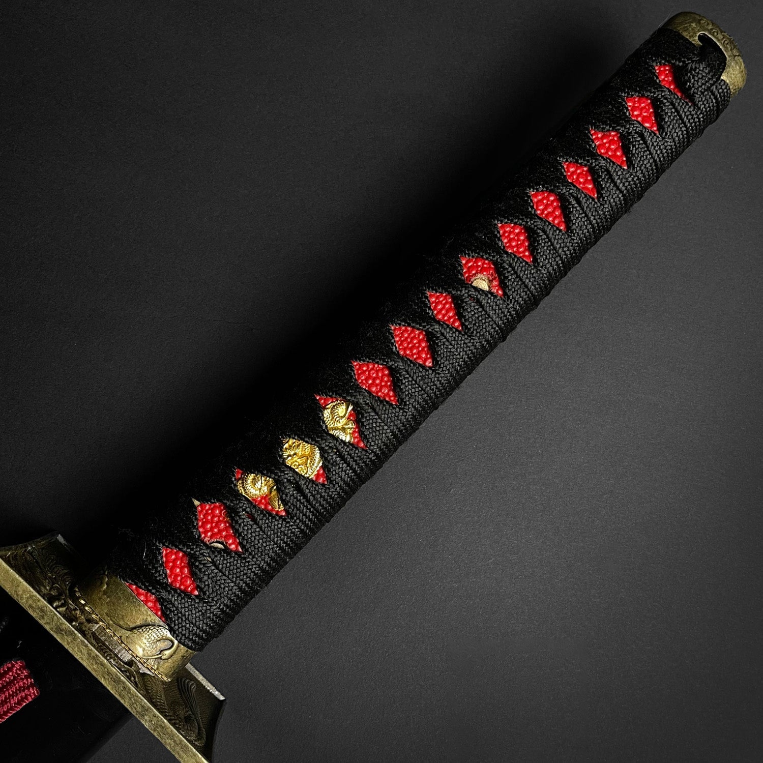 Red Dragon Hand Forged Katana.