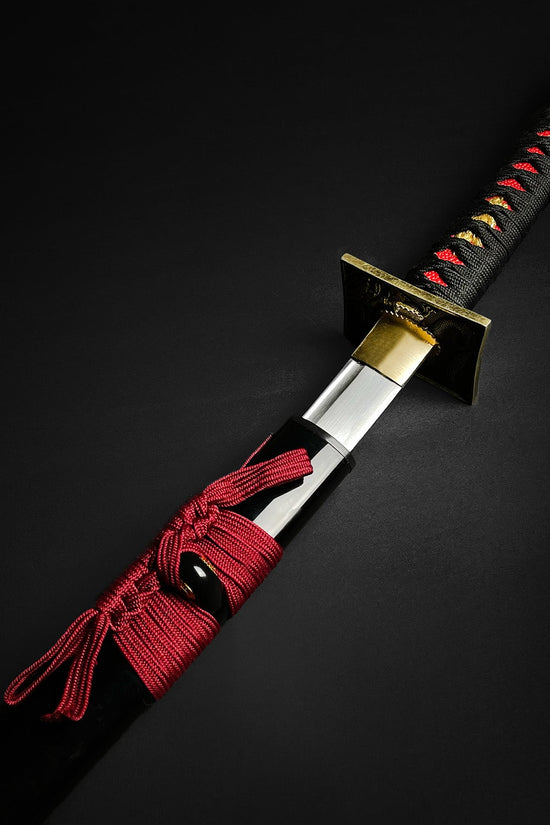 Red Dragon Hand Forged Katana.