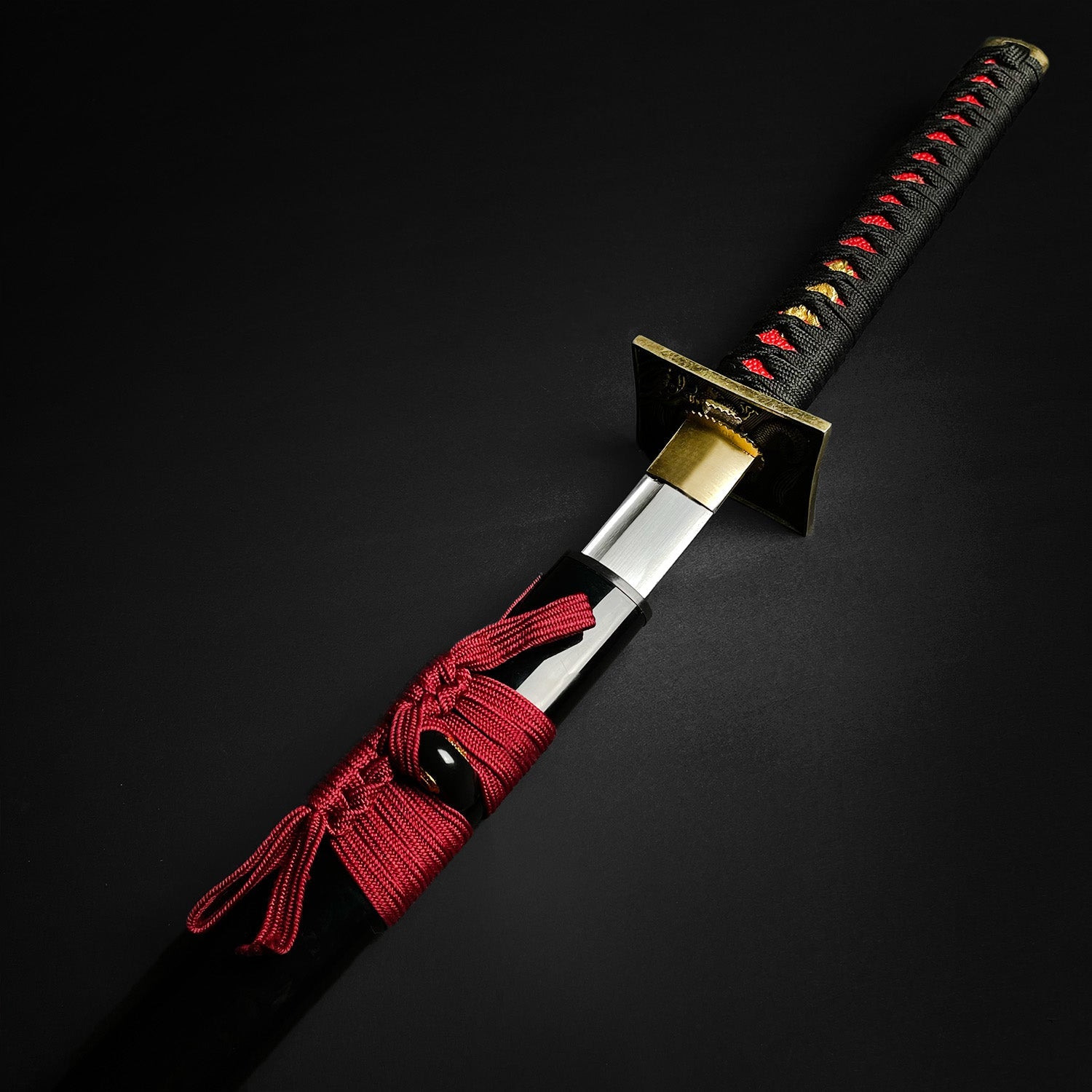 Red Dragon Hand Forged Katana.