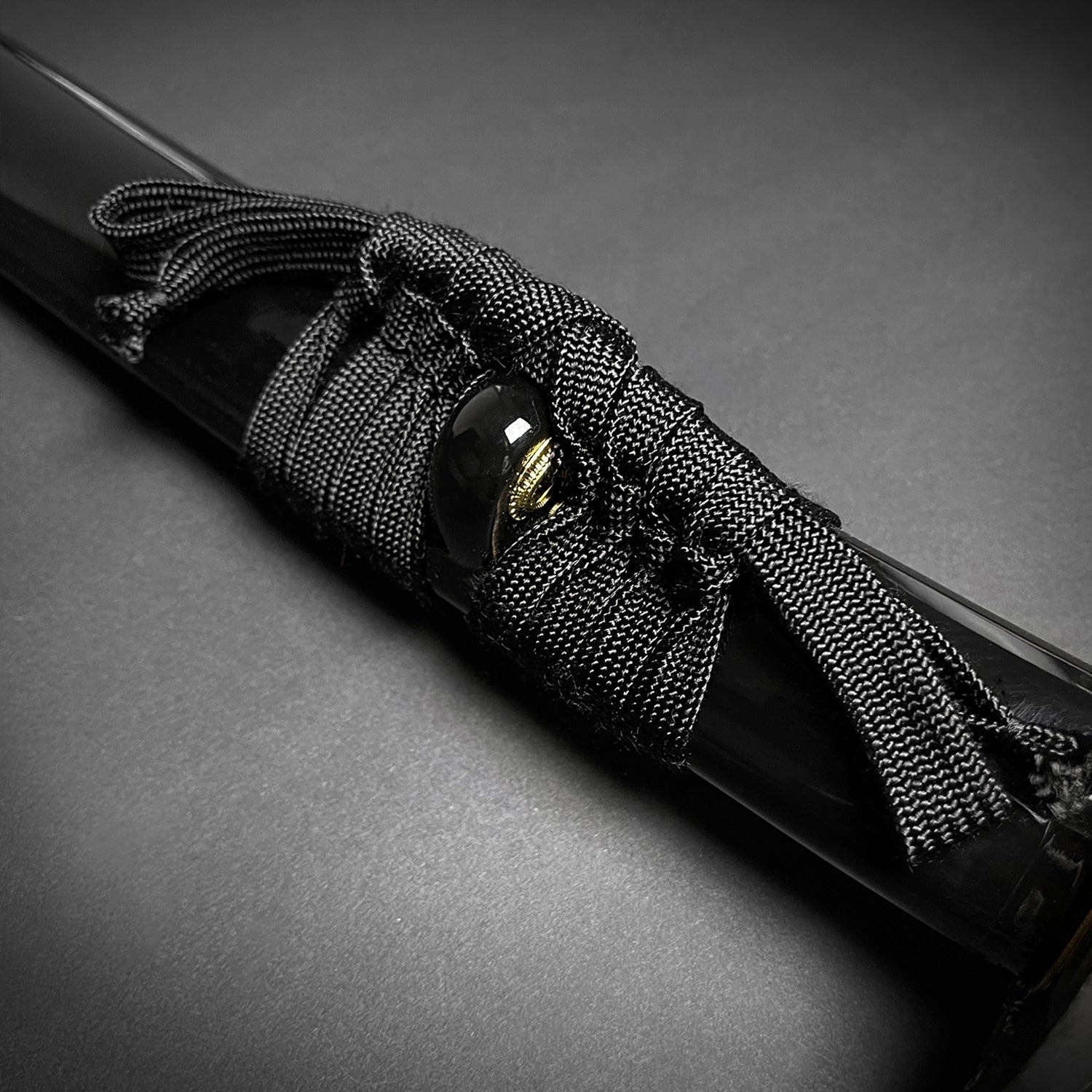 Musha Black "Bamboo & Plum Flower" Katana