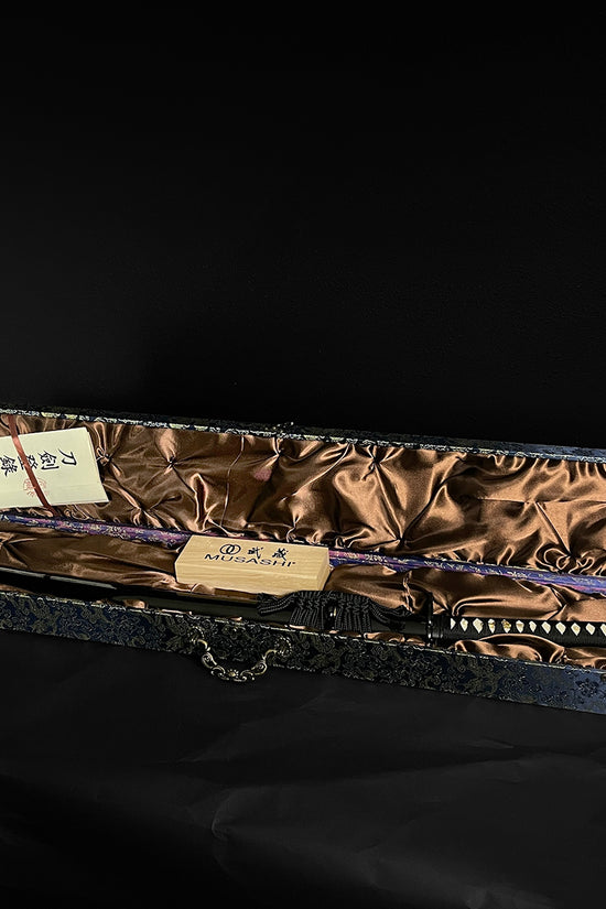 Musashi katana in display box- Guild Arms.
