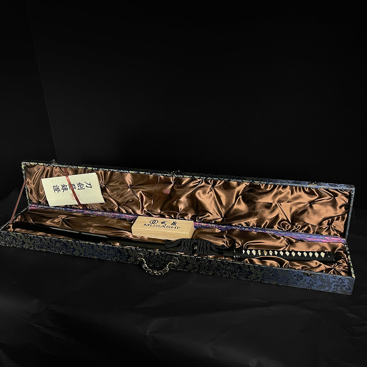 Musashi katana in display box- Guild Arms.