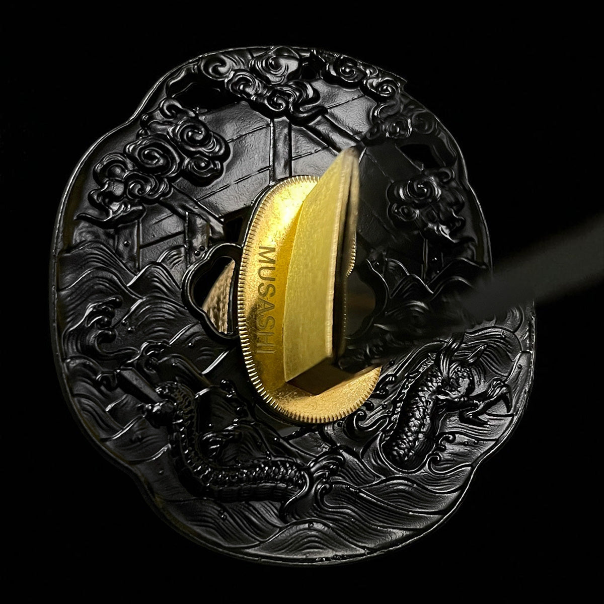Musashi Swords Musashi Gold Collection: “Yamata no Orochi” Burgundy Katana