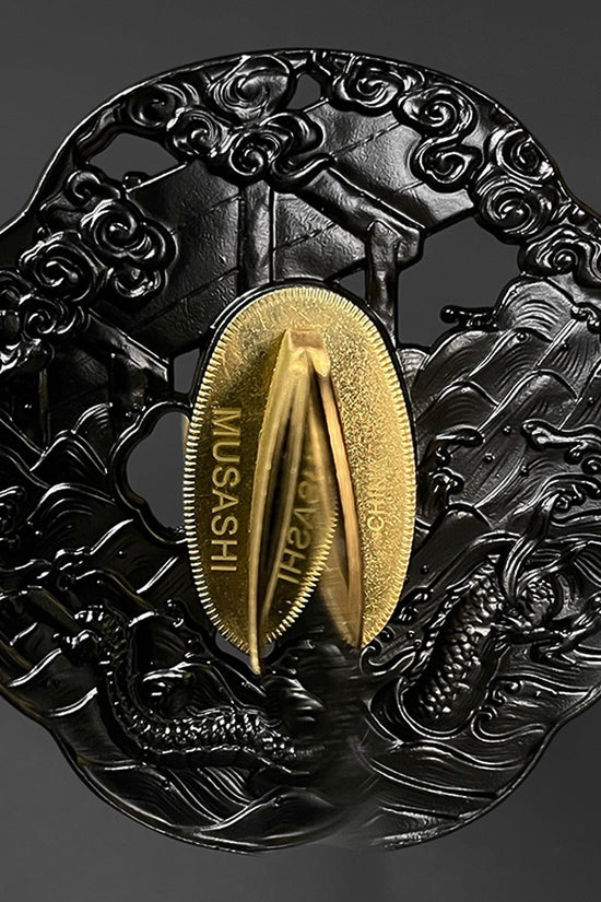 Musashi Swords Musashi Gold Collection: “Yamata no Orochi” Burgundy Katana