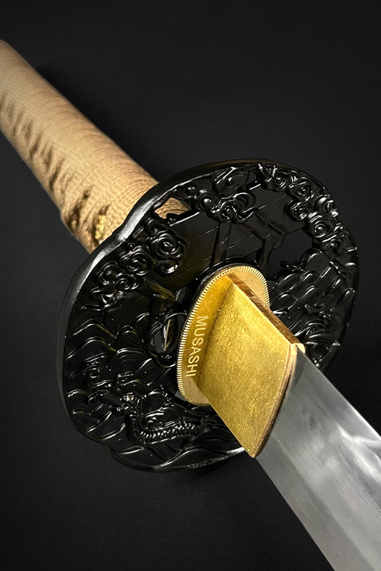 Musashi Swords Musashi Gold Collection: “Yamata no Orochi” Burgundy Katana