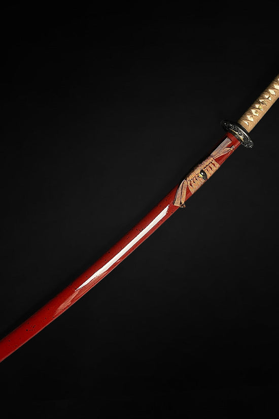 Musashi Swords Musashi Gold Collection: “Yamata no Orochi” Burgundy Katana