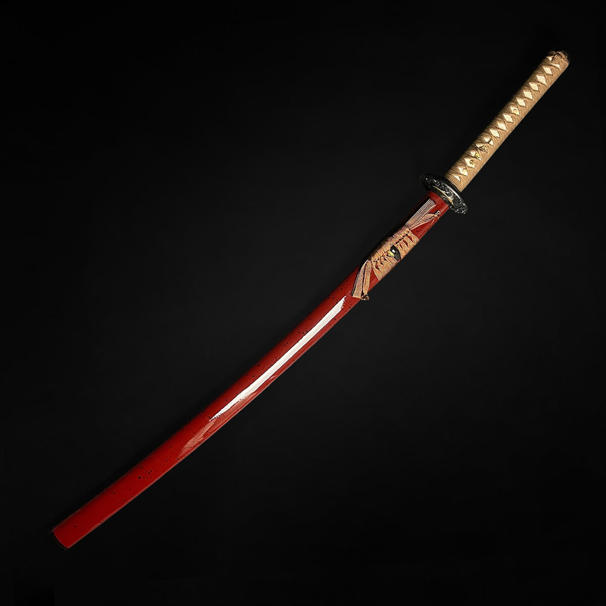 Musashi Swords Musashi Gold Collection: “Yamata no Orochi” Burgundy Katana