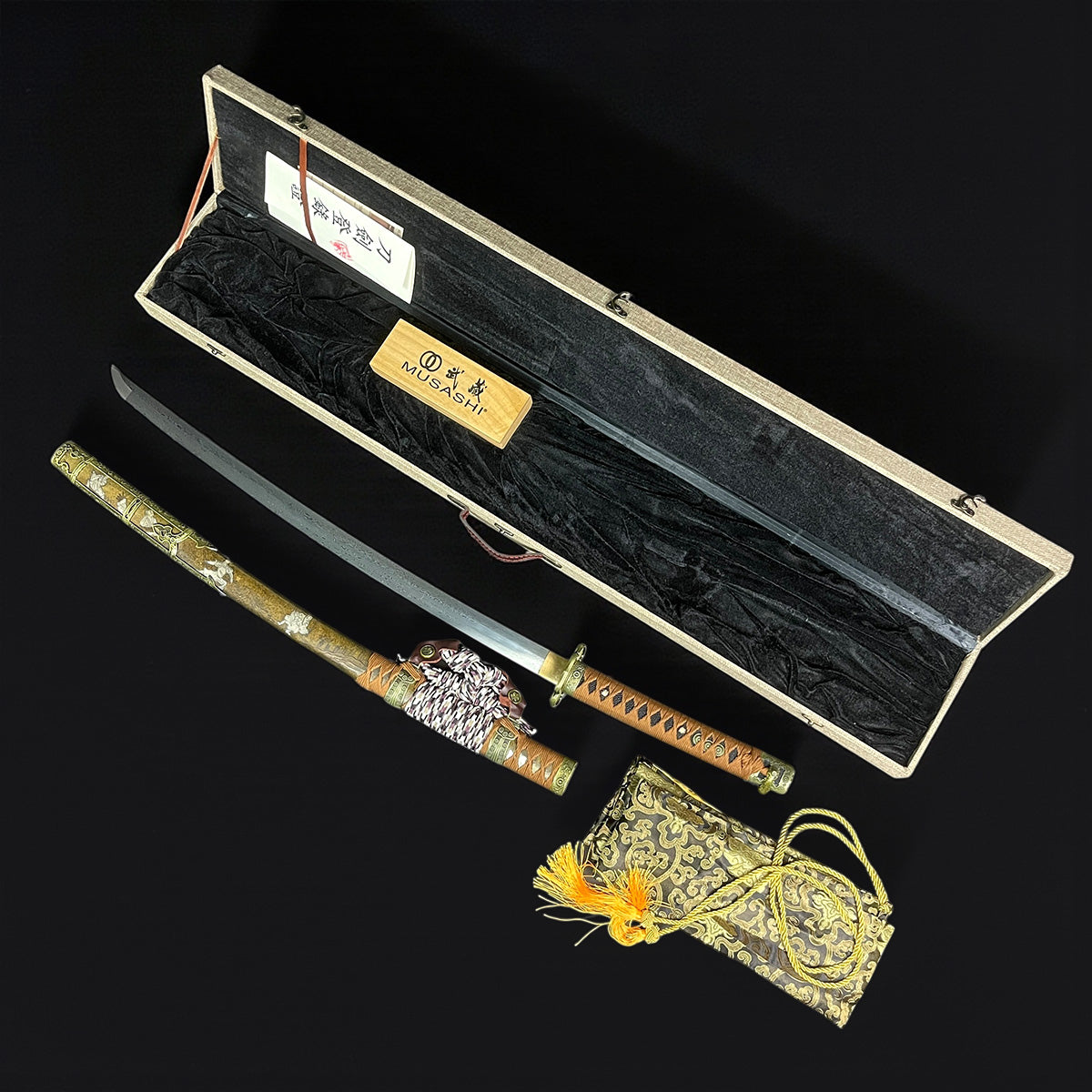 Musashi " Tamashii no Kōyō 魂の高揚" Elevation of Spirit Shirasaya
