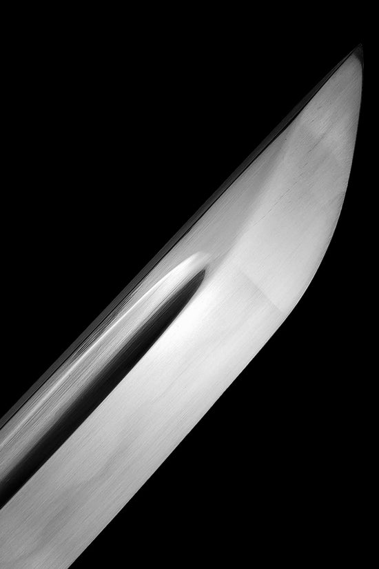 Close-up of samurai sword blade - Guild Arms.