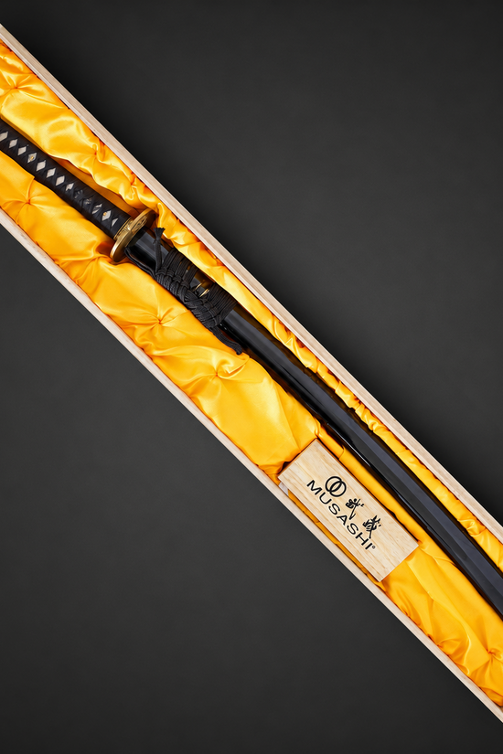 Musashi samurai sword in gift box. | Guild Arms