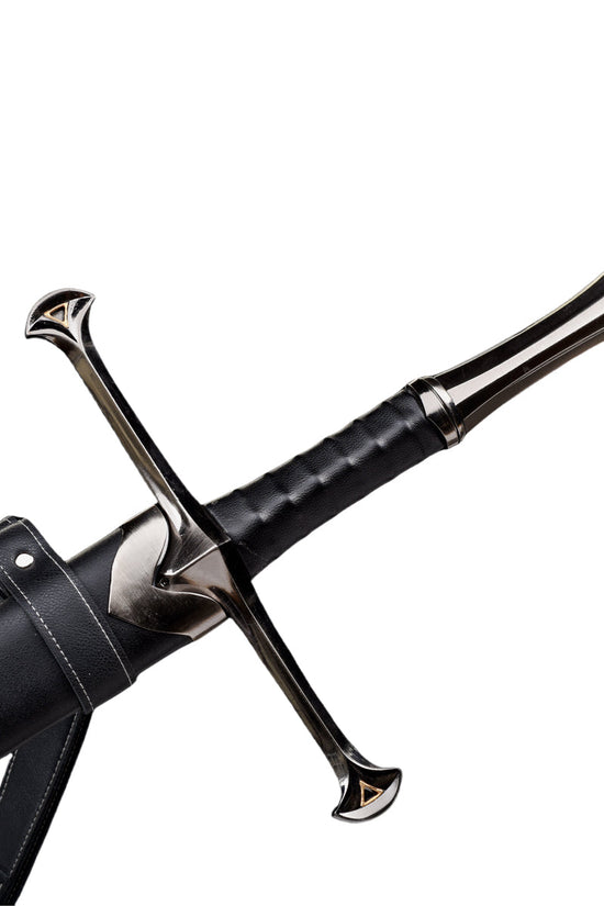 Knight's Collection Elite 54.3-Inch Hand-Forged 1060 Steel Medieval Sword | SSM193BK