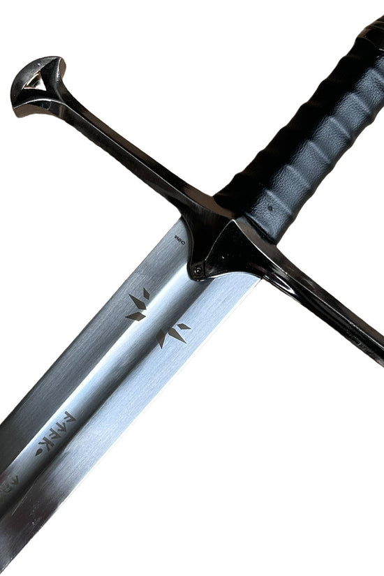 Knight's Collection Elite 54.3-Inch Hand-Forged 1060 Steel Medieval Sword | SSM193BK