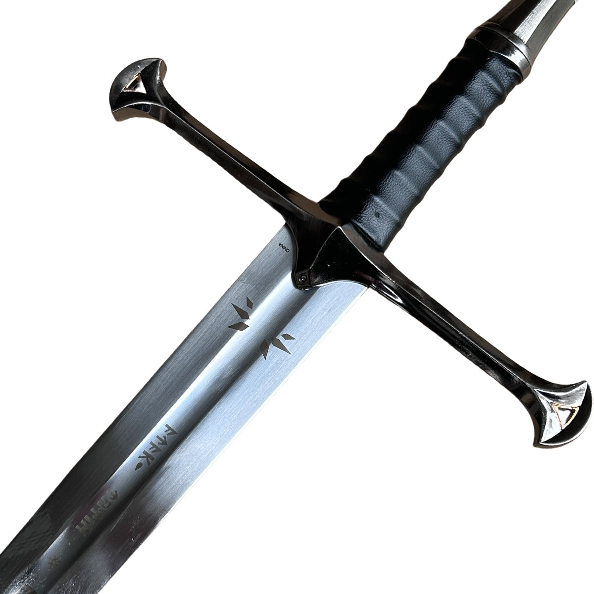 Knight's Collection Elite 54.3-Inch Hand-Forged 1060 Steel Medieval Sword | SSM193BK