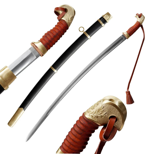 Knight's Collection Elite Russian Caucasian Shashka Sabre - 1060 Carbon Steel