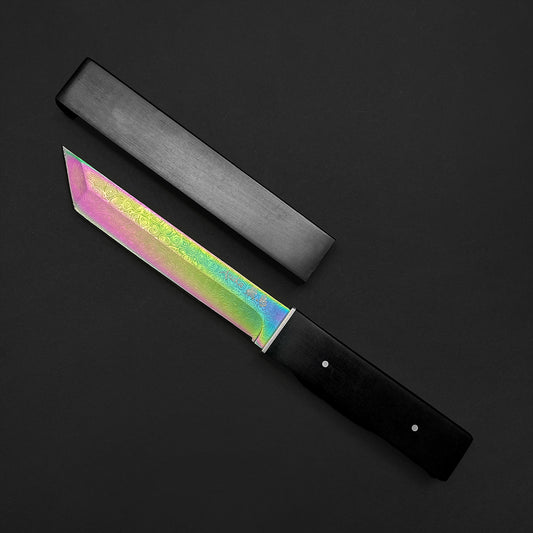 Authentic Japanese Tanto Knives - Asuka Rainbow Tanto Knife