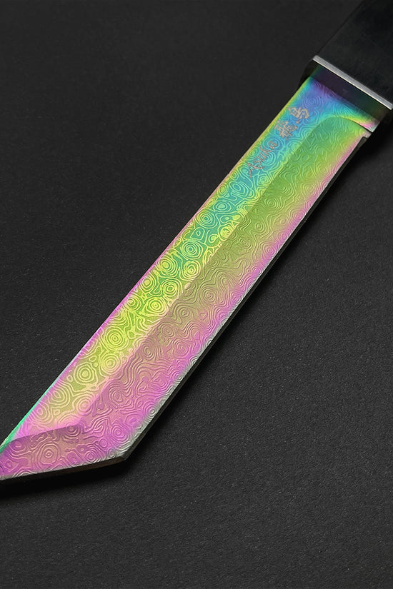 Authentic Japanese Tanto Knives - Asuka Rainbow Tanto Knife